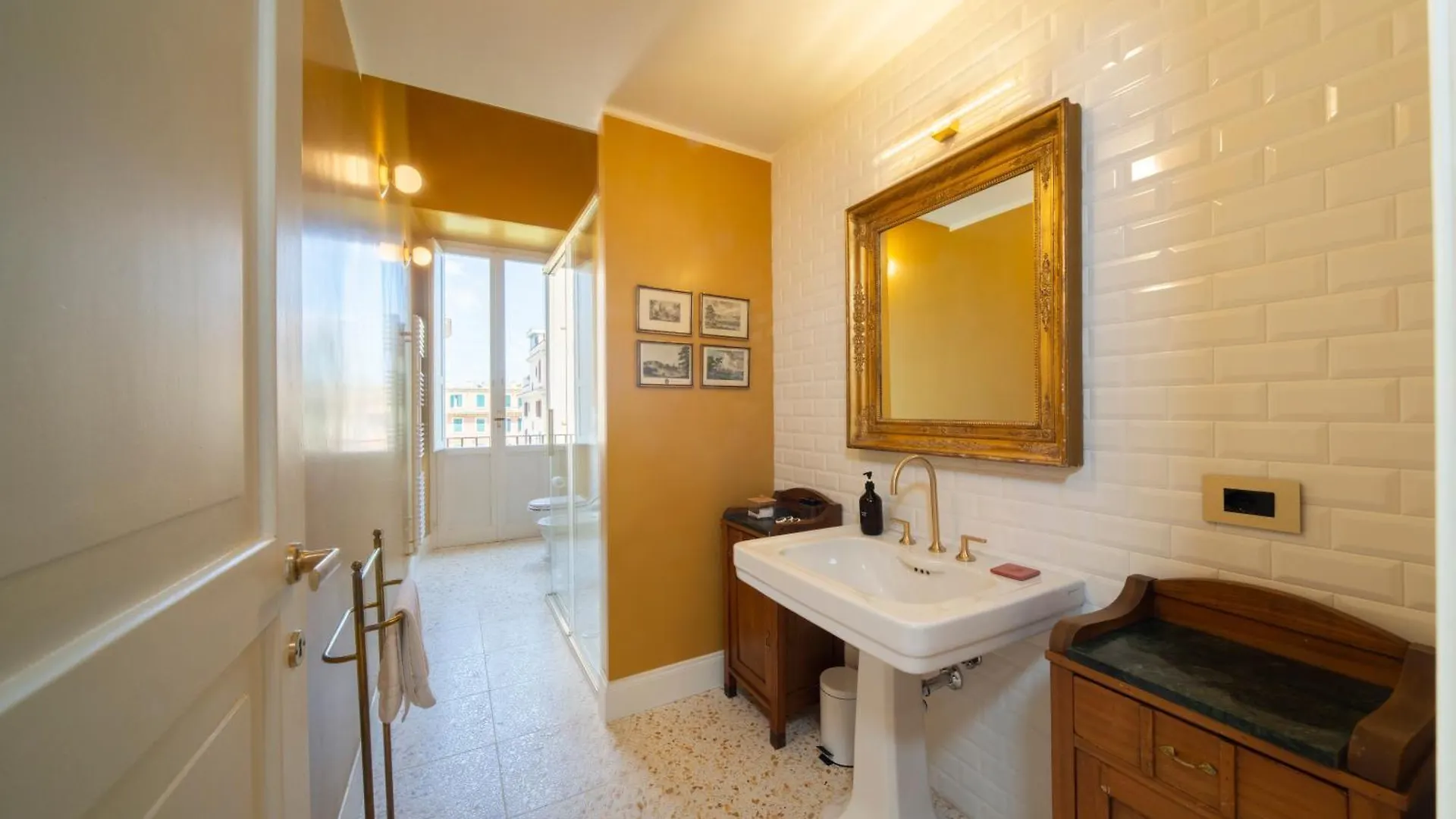 아파트 Timeless Elegance In Trastevere 로마